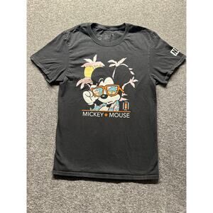 Disney X Neff Mickey Mouse Graphic Tee Men’s Small Black GUC